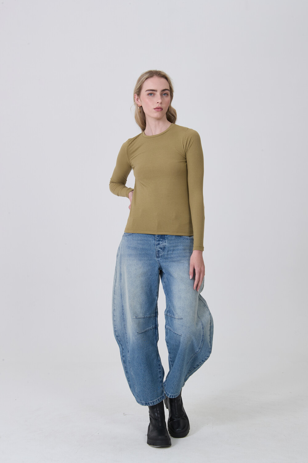 Remera Zacatlan Verde Oliva Claro