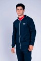 CAMPERA HOMBRE UMBRO BASICO FELPA Azul-marino