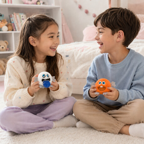 Squishy peluche Monstruos Blanco