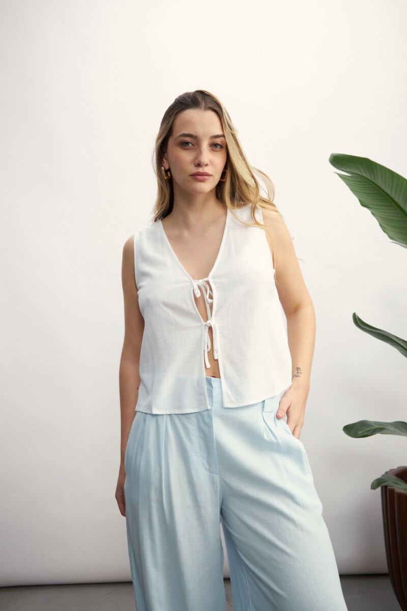 Chaleco Rocio - Blanco 