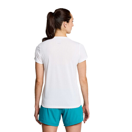 Remera Saucony de Dama - SAW800372WHA3 WHITE GRAPHIC