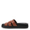 Sandalias de Mujer Bottero 366604 Marrón - Blanco