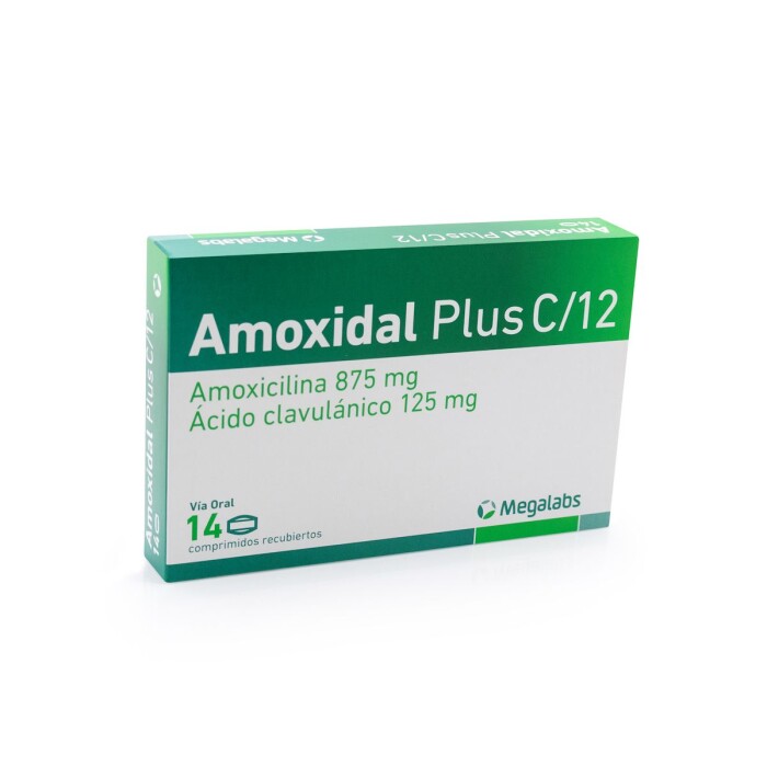 AMOXIDAL PLUS C/12 CJ X 14 COMPRIMIDOS única
