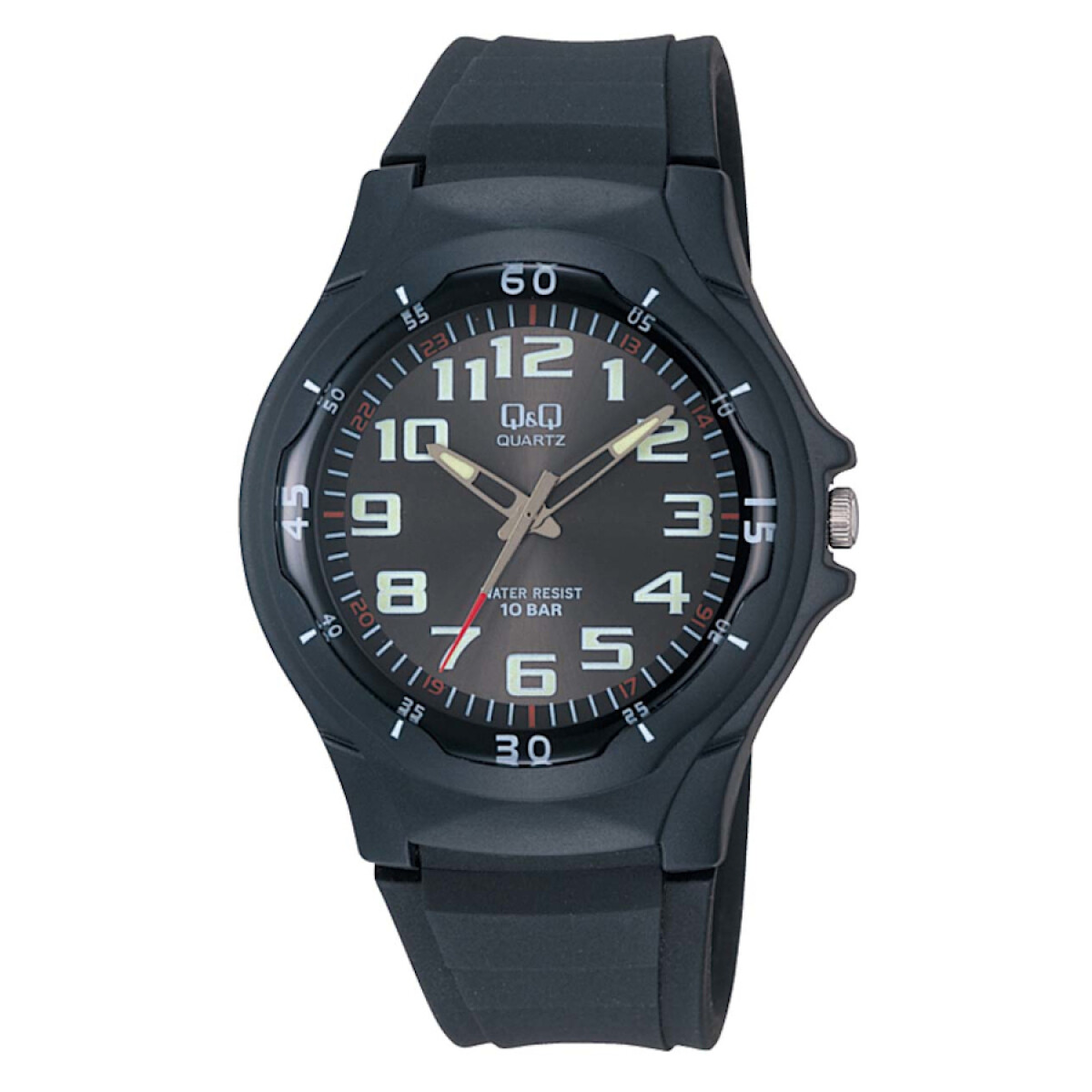 Reloj Pulsera Q q Análogo en Pu VP58J002Y - NEGRO 