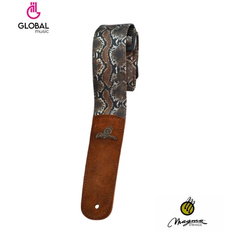 Correa Para Guitarra Magma Poliéster Serpiente c/logo Correa Para Guitarra Magma Poliéster Serpiente c/logo
