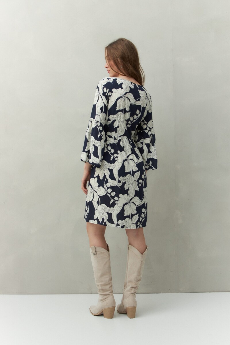 VESTIDO SAMARA Azul Marino