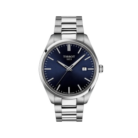 Reloj Tissot T1504101108100 para hombre con correa de acero Azul
