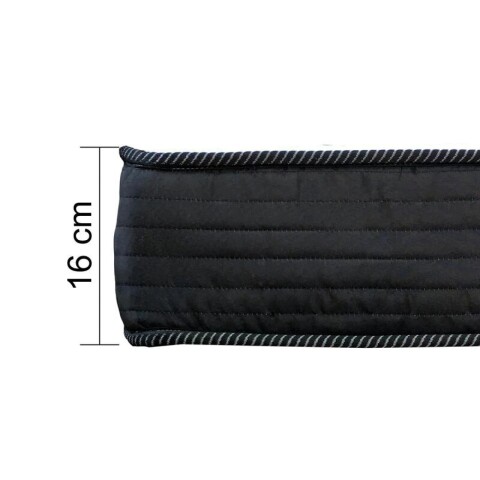 Sommier SUPER MEGA Oggo® - Espuma - GARANTIA 1 AÑO 1y1/2 Plaza - 110 cm