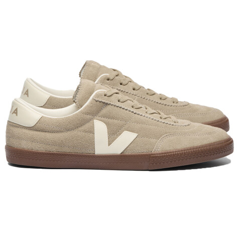 Zapatillas Veja Panenka Suede Taupe Pierre Bark Mujer Gris