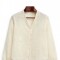 Blusa de Lino Bordado Crudo