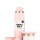 Kit Acero Bala Metalizado - 750mL + Mate Flap Rosado