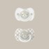 CHS+0BRILLA Set X2 Chupetes Sx Pro Fisiologicos 0 A 6 Meses Brilla En La Oscuridad Suavinex Osito Beige