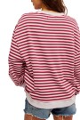 CAMISETA STRIPED CREW Multicolor