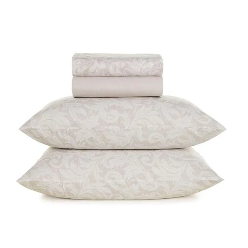 Juego de cama KING Karsten 100 % algodón de 160 hilos (4 piezas) SUSAN