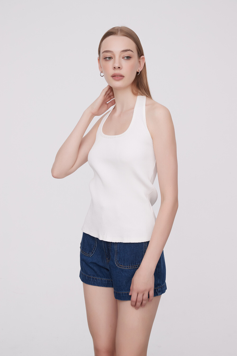 Tops Shandel Marfil / Off White