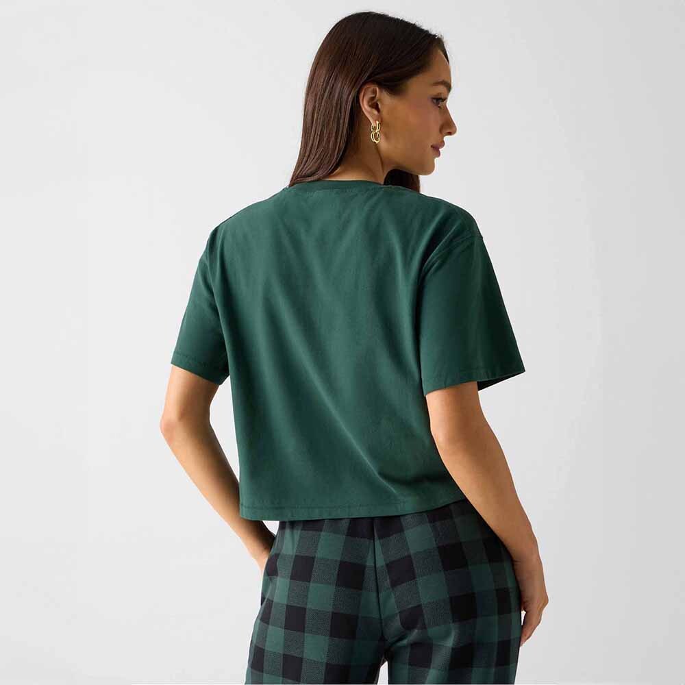 Polo Manga Corta Boxy Mujer Everpine