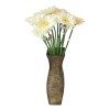 Flor Artificial Gerbera blanca Tallo Largo - PRODUCTO CON DETALLES - Flor Artificial Gerbera blanca Tallo Largo - PRODUCTO CON DETALLES -