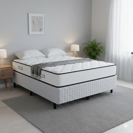 BOX 2 PLAZAS BASE DE SOMMIER CAMA PREMIUM BOX 2 PLAZAS BASE DE SOMMIER CAMA PREMIUM