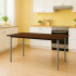 Mesa De Comedor Modelo Gitana, Rectangular Apta Para 6 Personas. MARRON