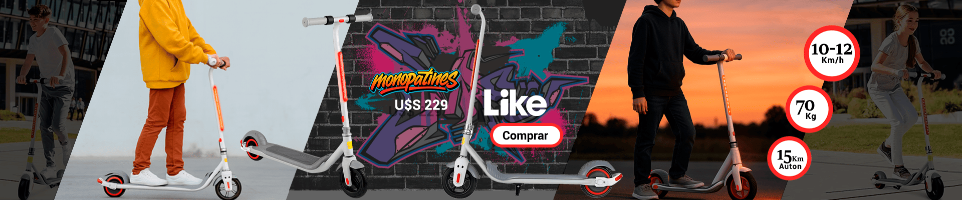 ¡Ofertas en Monopatines de DIMM!