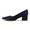 Zapato Vizzano Mujer Taco 5cm Cuadrado Marino