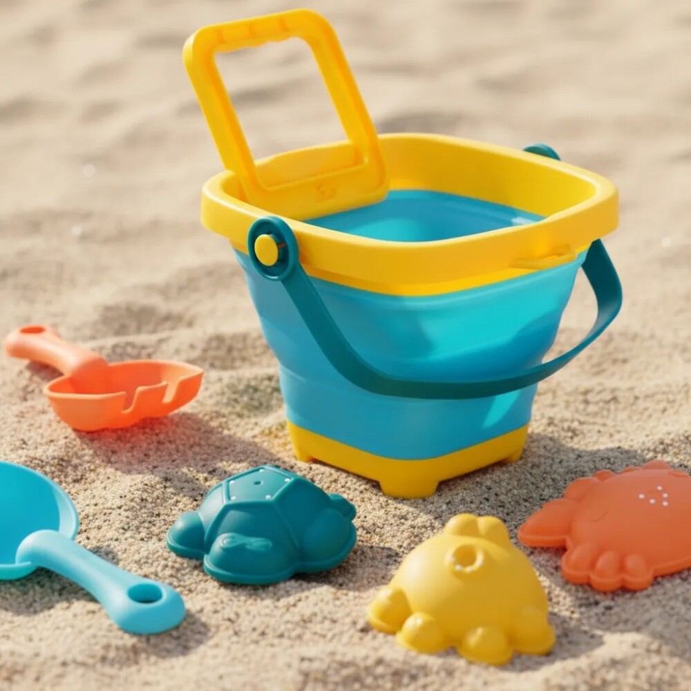 Set playa HUANGER balde y formas Set playa HUANGER balde y formas