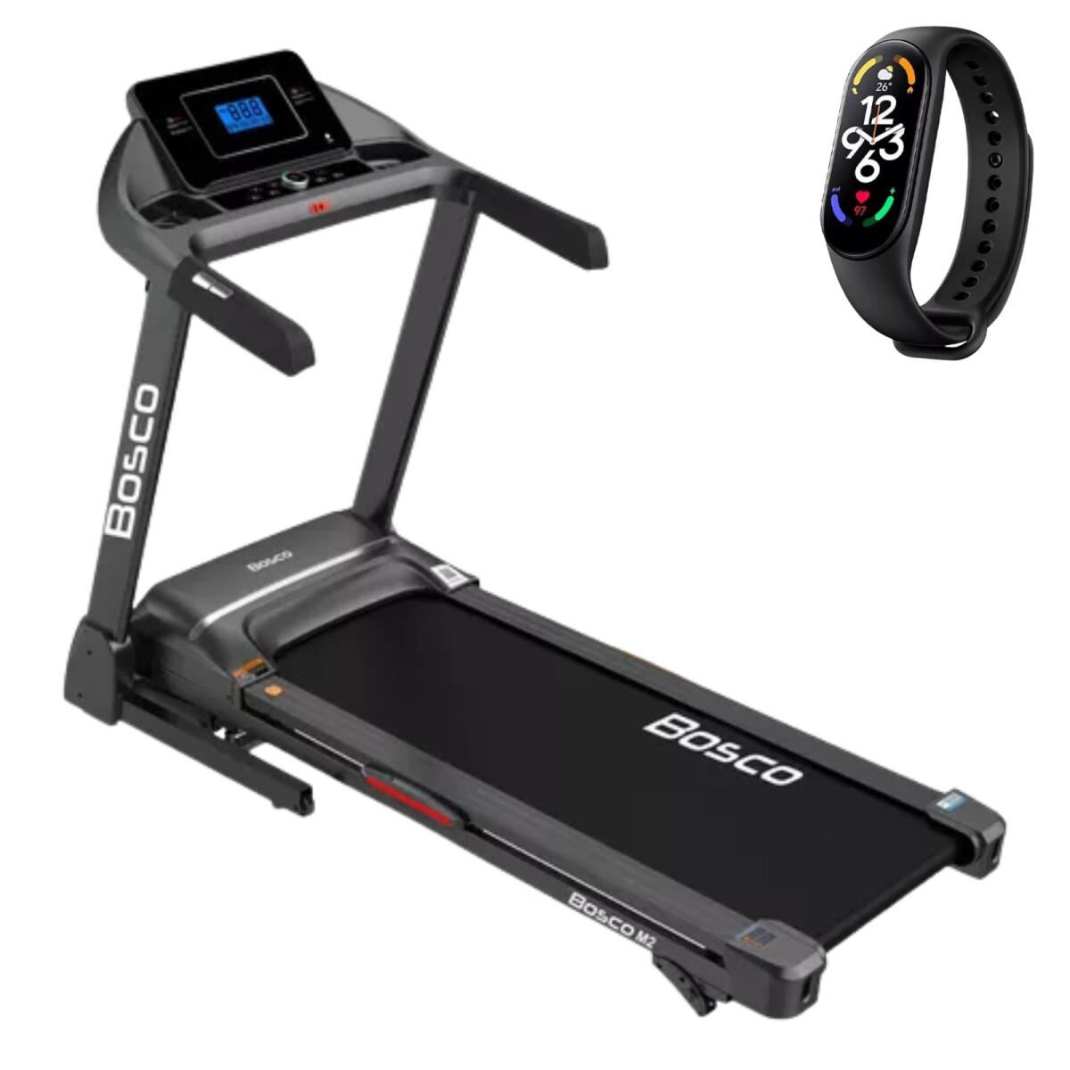 Caminadora Eléctrica Plegable Motor Dc De 2.5 Hp - Negro 