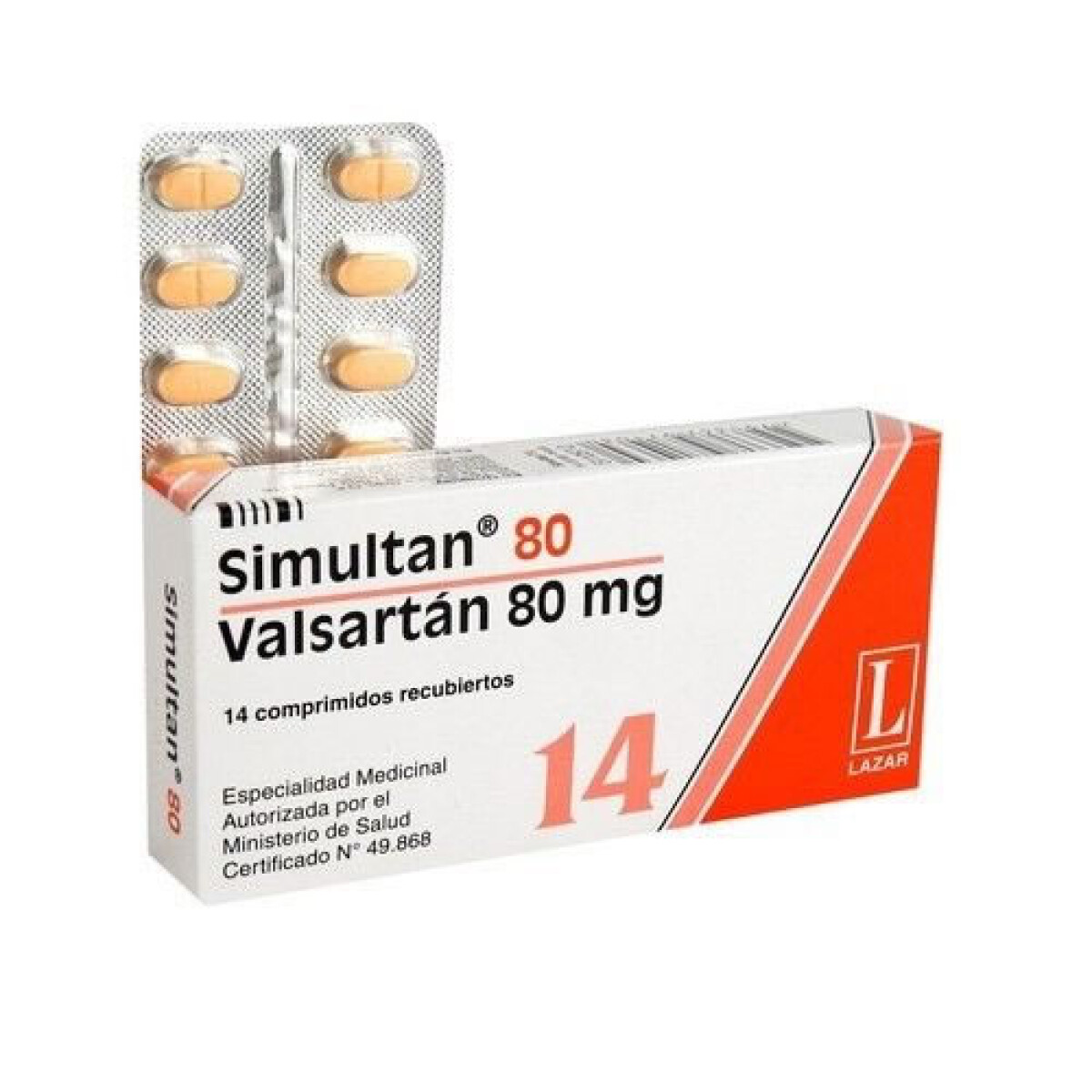 Simultan 80 mg x 14 Comprimidos – Apoyo Nutricional