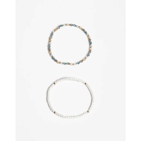 Set De Pulseras Elásticas Dorado