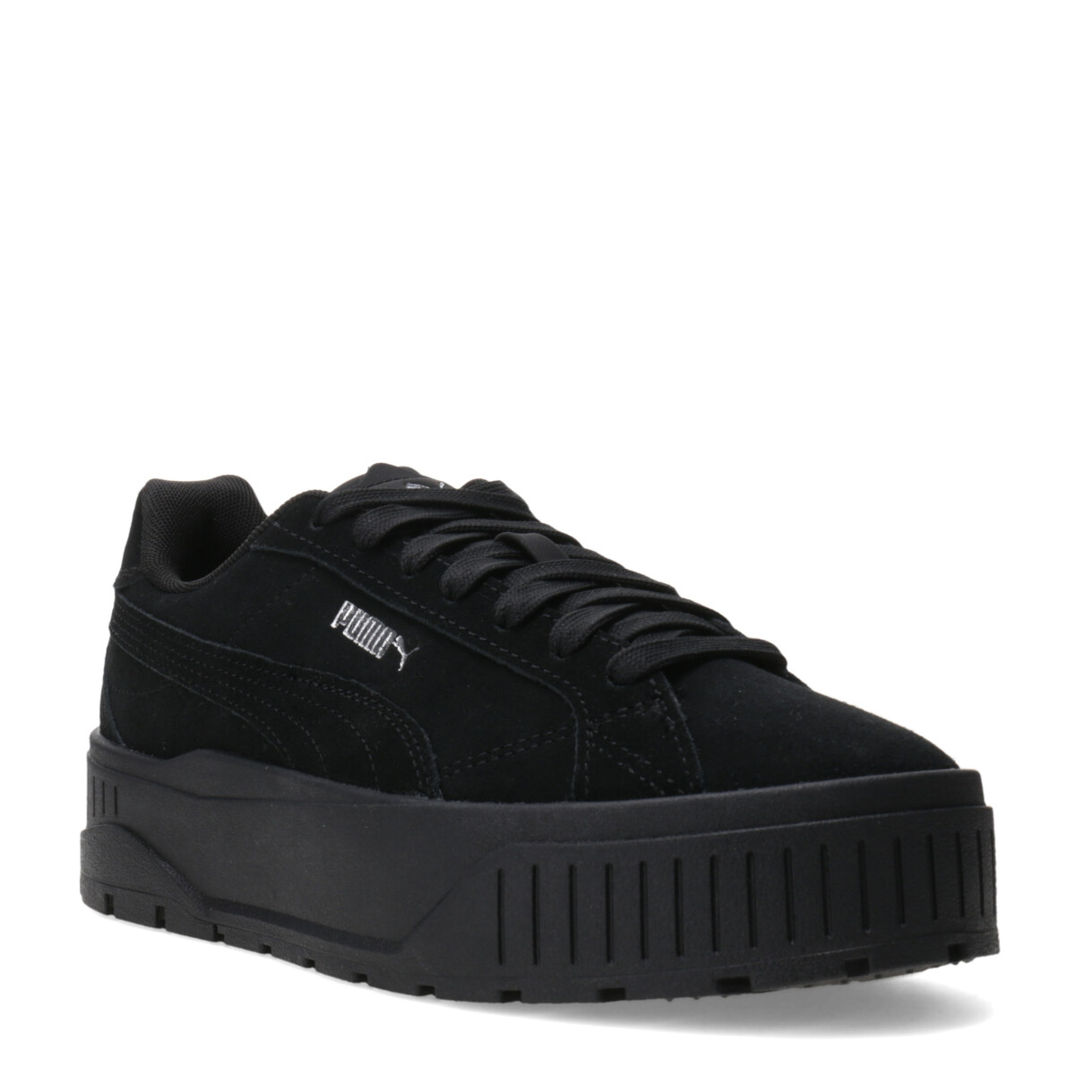 Championes de Mujer Puma Karmen II - Negro - Plateado 