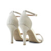 Sandalias Vizzano Taco Alto con Brillo de Mujer - 6249.452-26594 Dorado