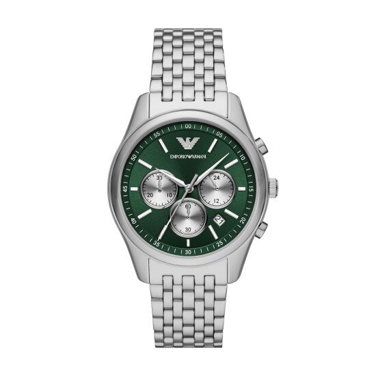 Reloj EMPORIO ARMANI ANTONIO Acero Plateado Esfera 41mm 0
