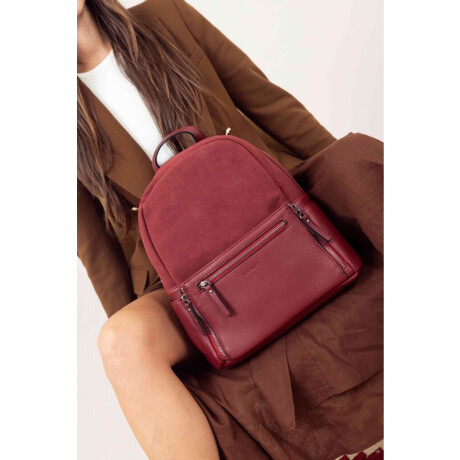 Mochila Miriam Bordeaux