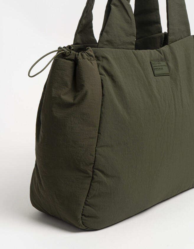Bolsos Bolso Puffy Verde - Verde Kaki