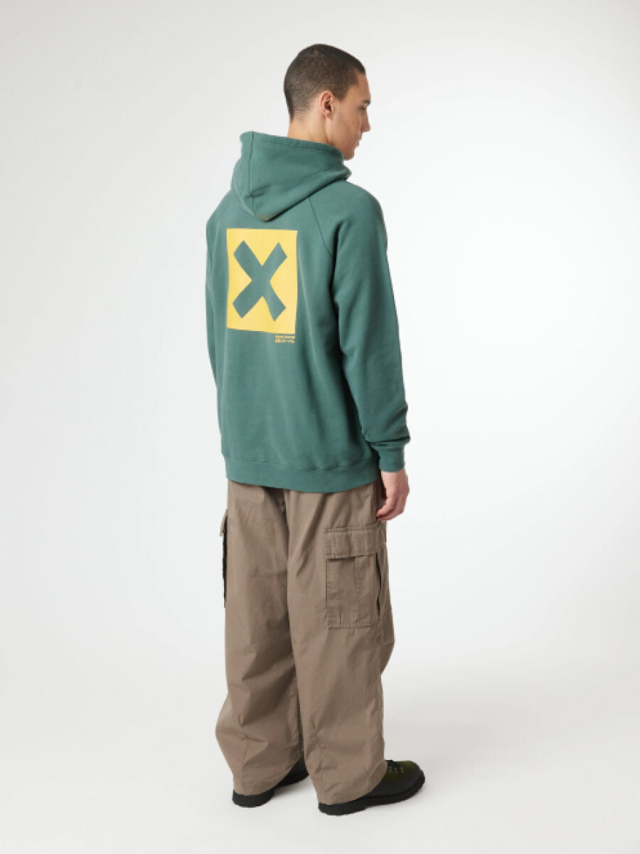 Hoodie Blue Banana - Nature - Trecking Green 