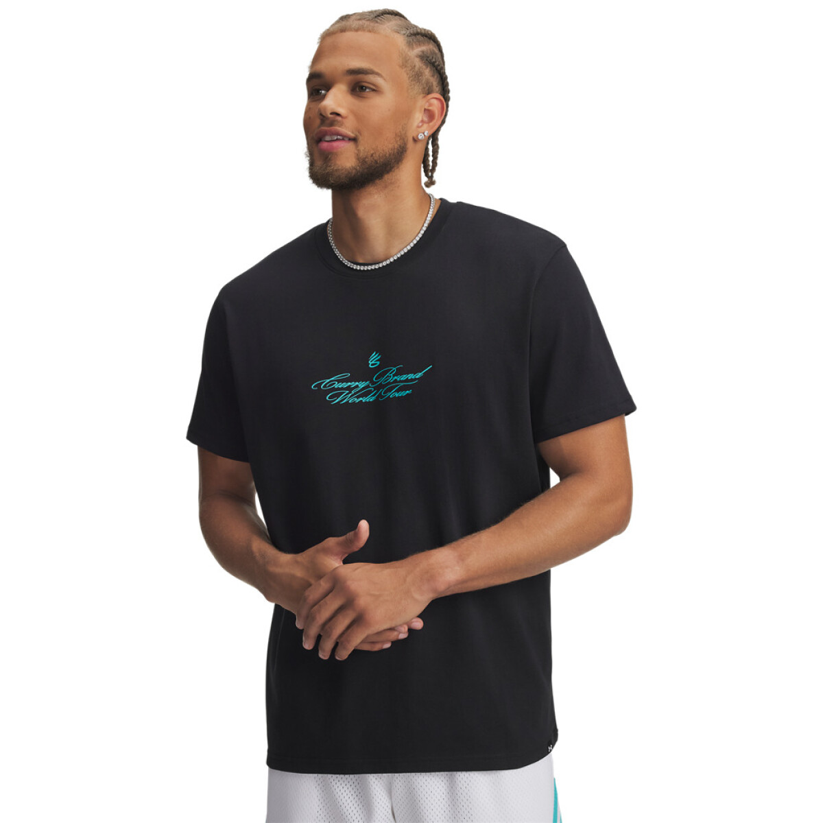 Curry Tour Tee 3 - BLK-001 