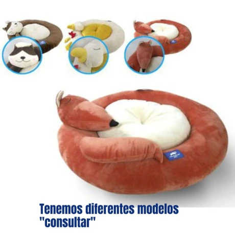 CAMA ANIMAL PLANET ZORRO/GALLINA/GATO (POR UNIDAD) Cama Animal Planet Zorro/gallina/gato (por Unidad)