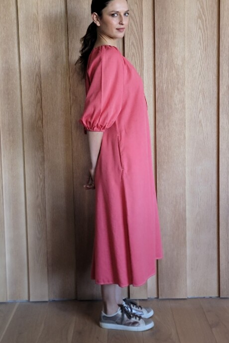 Vestido Bayahibe Lino Coral