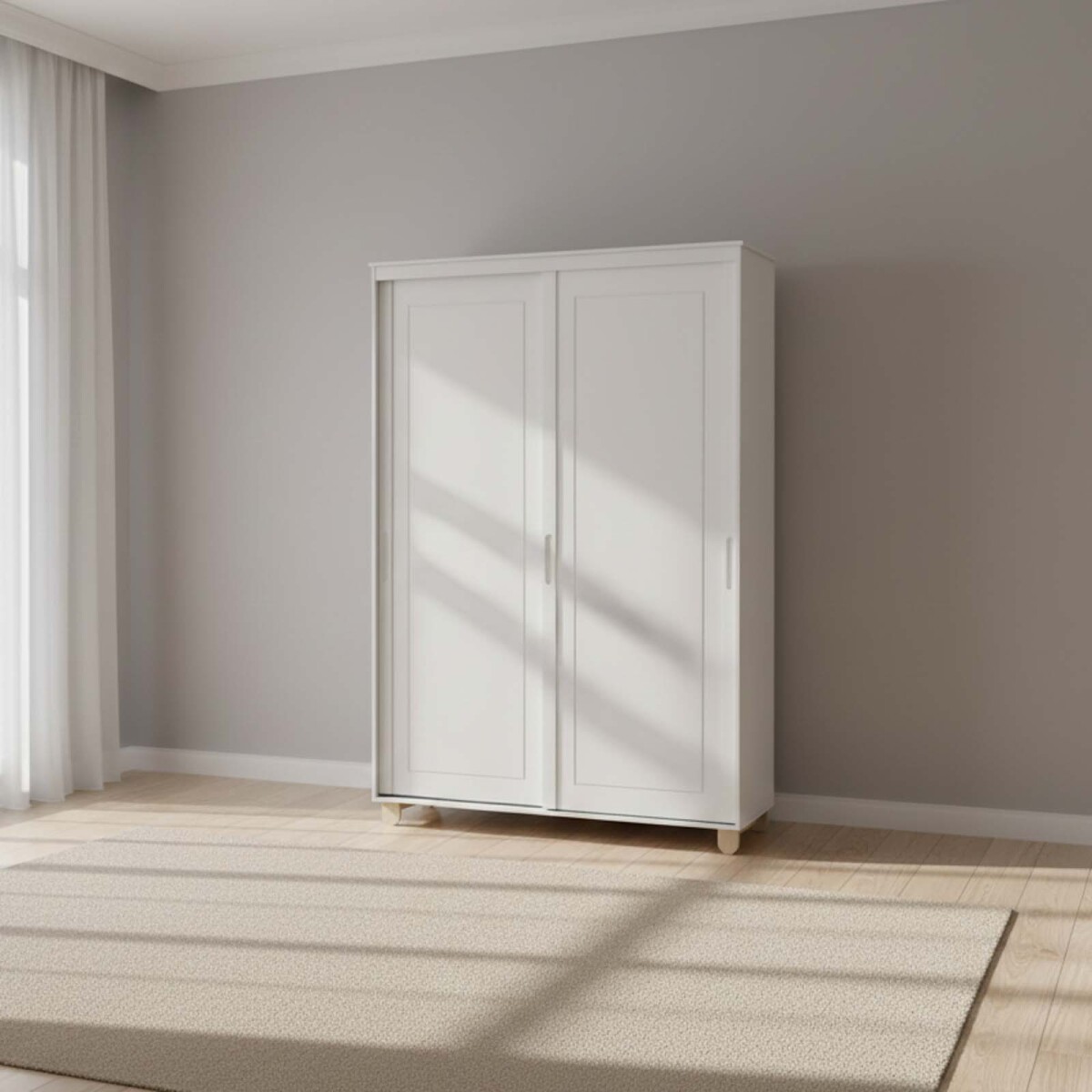 PLACARD CORREDIZO - MDF BLANCO ZUPPY KIDS 