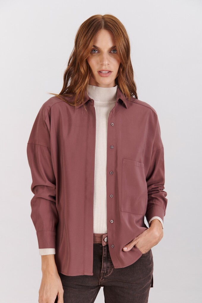 SOBRECAMISA EMILY VINO