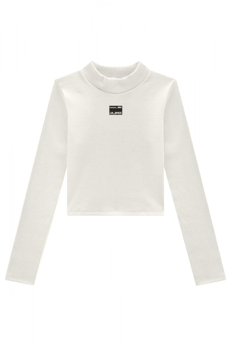 Polera Cropped Lili - Blanco 