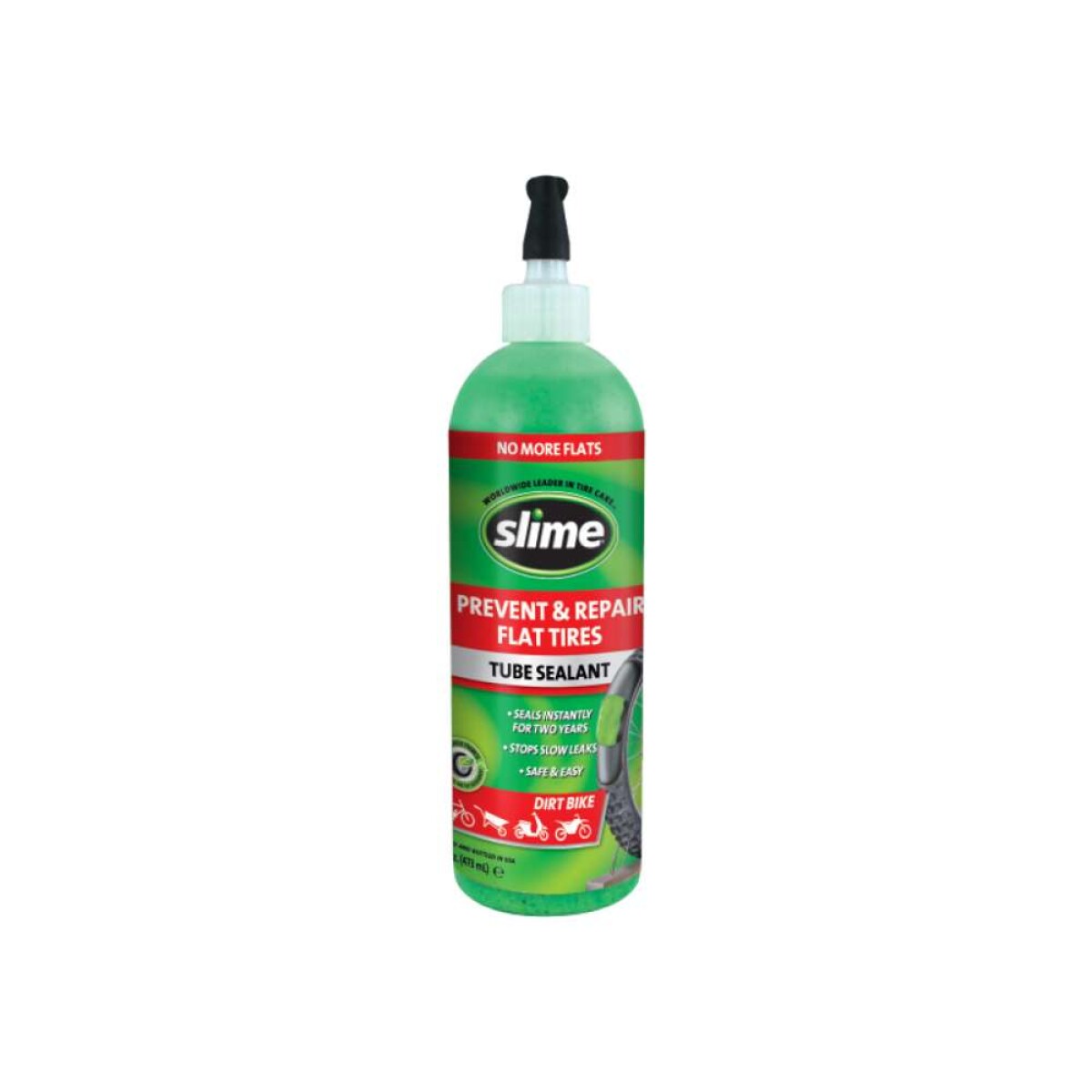 Sellador Preventivo Y Reparador De Neumáticos De Emergencia - Para Biciletas/motos Slime 