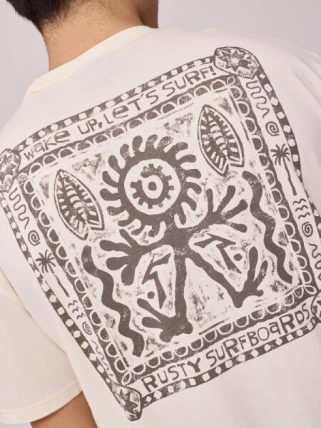 T-SHIRT RUSTY FLIPDA CRUDO