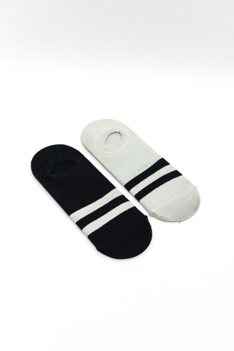 Medias Invisible Judyl, Pack X 2 - Color Unico 