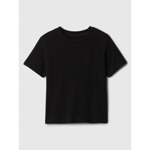V-BF SS SLD PKT TEE TRUE BLACK V2