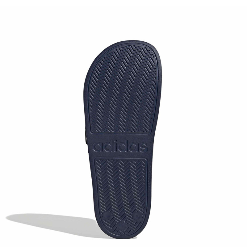 Sandalias Unisex Adidas Adilette Shower Velcro Azul - Blanco
