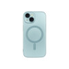 Protector iPhone 15 Plus metalizado color celeste Protector Iphone 15 Plus Metalizado Color Celeste