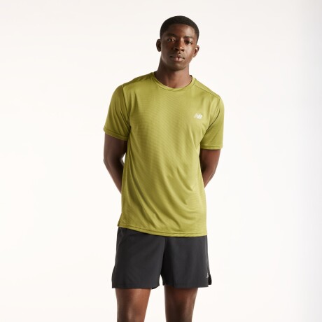 Remera New Balance de Hombre - Sport Essentials - MT41222GEE GREEN