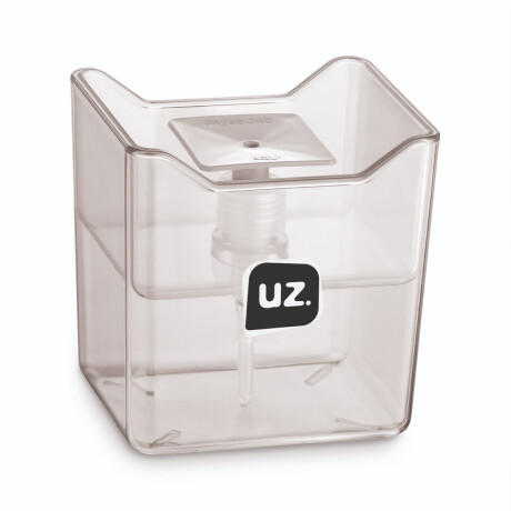Dispensador de detergente porta esponja 500 ml TRANSPARENTE