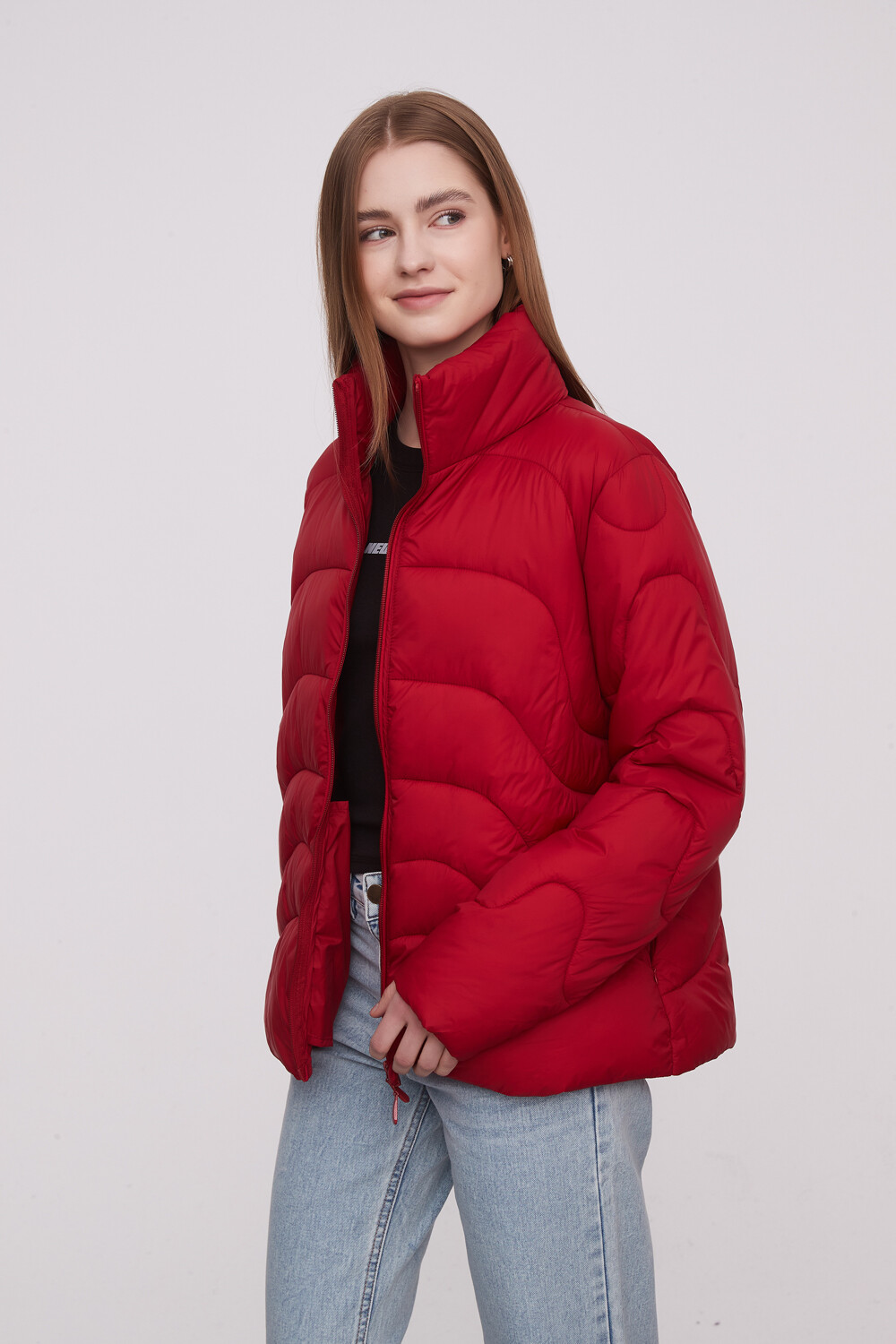 Campera Brang Rojo Oscuro